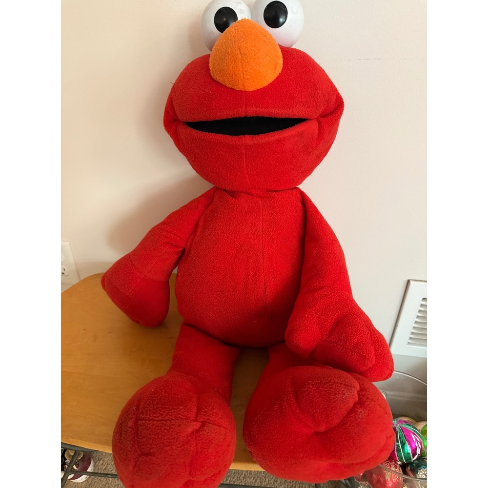 Sesame Street Elmo Plush Toy Stuffed Animal‎ Big Hugs Cuddle Buddy